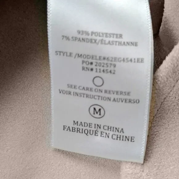 Evereve Arli Faux Suede Pearl Snap Front Shirt Minimal Western - Picture 7 of 9